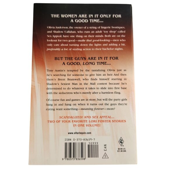 Romance & Fiction Book Lot Of 6 Lori Foster Angela Knight Alba Donati - Picture 5 of 15